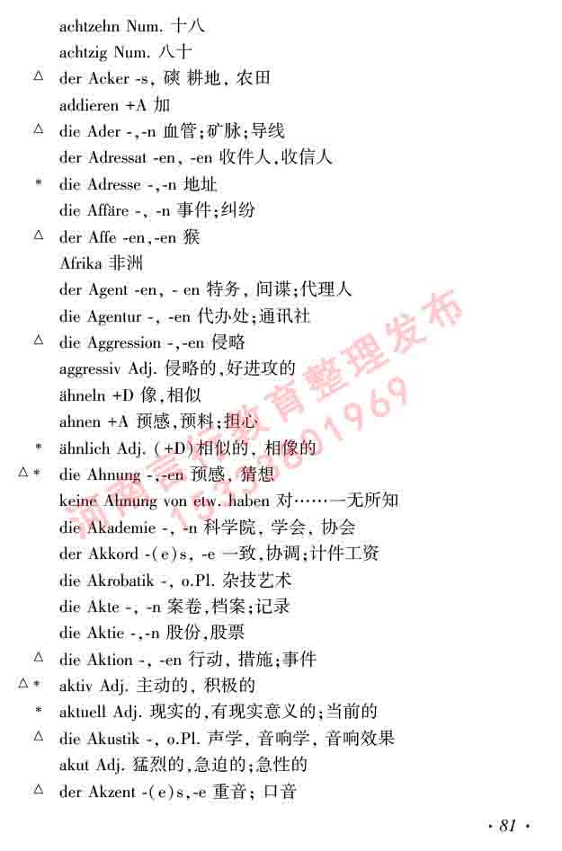 同等学力人员申请硕士研究生学位证德语水平全国统一考试复习大纲及模拟试卷含标准答案（第六次最新修订版）-85.jpg