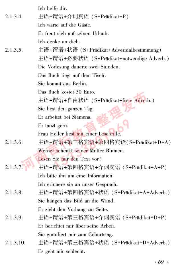 同等学力人员申请硕士研究生学位证德语水平全国统一考试复习大纲及模拟试卷含标准答案（第六次最新修订版））及模拟试卷-73.jpg