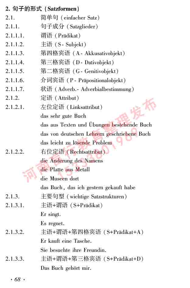 同等学力人员申请硕士研究生学位证德语水平全国统一考试复习大纲及模拟试卷含标准答案（第六次最新修订版）-72.jpg