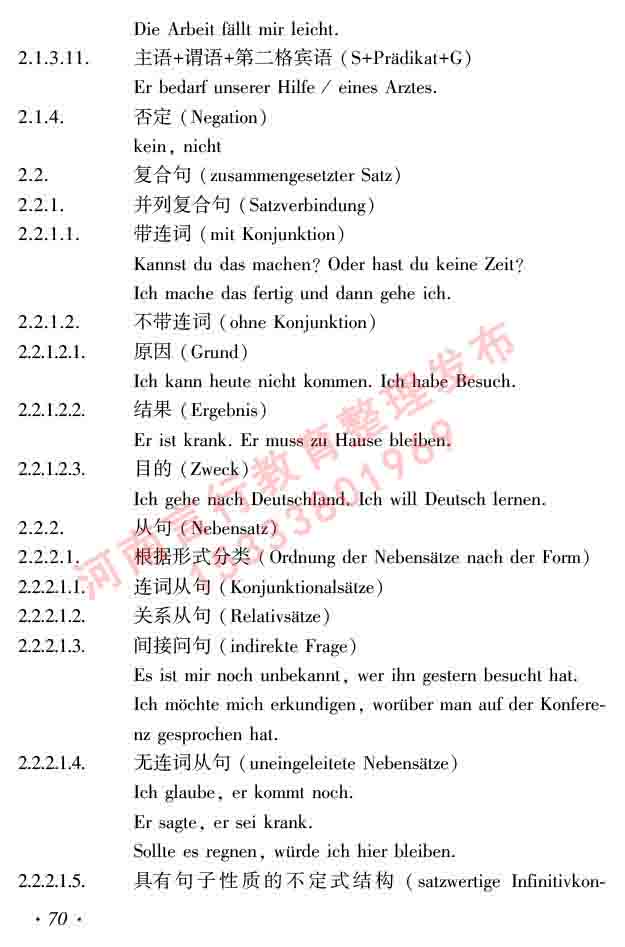 同等学力人员申请硕士研究生学位证德语水平全国统一考试复习大纲及模拟试卷含标准答案（第六次最新修订版）-74.jpg