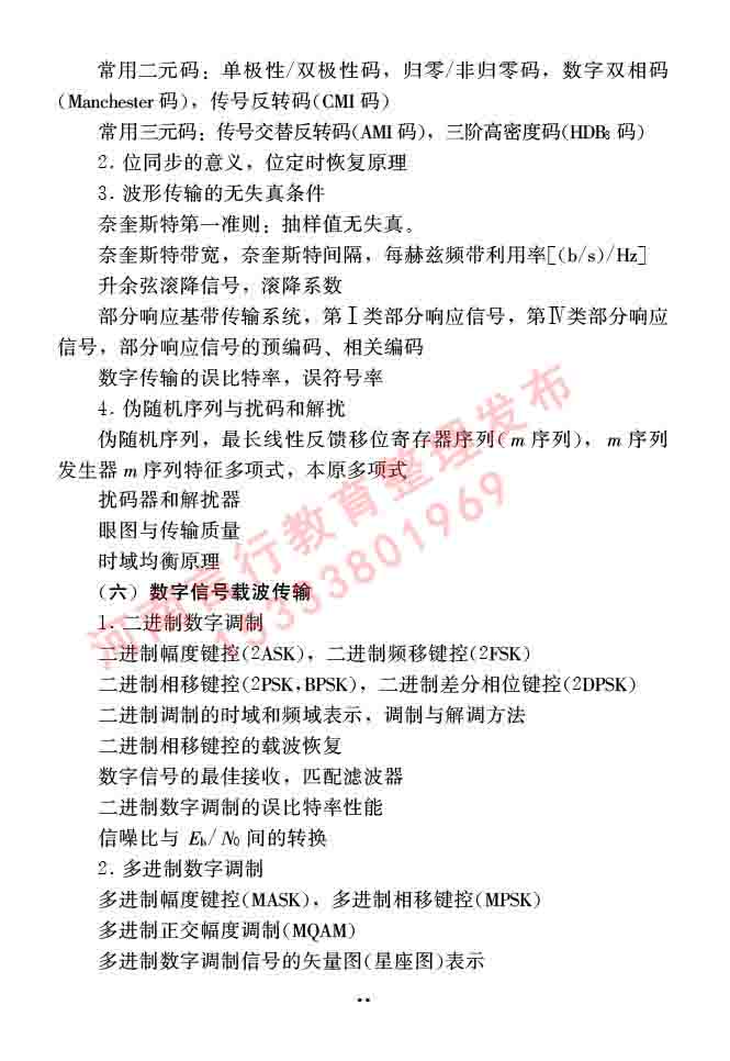 同等学力人员申请硕士学位信息与通信工程学科综合水平全国统一考试大纲（第二版）-15.jpg