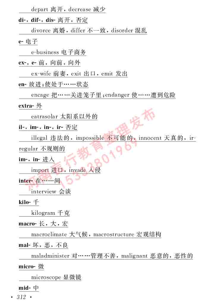 在职研究生同等学力人员申请硕士学位证英语水平全国统一考试复习大纲（第六次修订版）及模拟真题试卷含标准答案-316.jpg